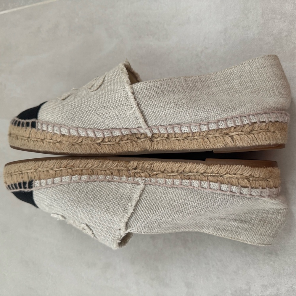 CHANEL Canvas Espadrilles, Lambskin insoles - Picture 7 of 14